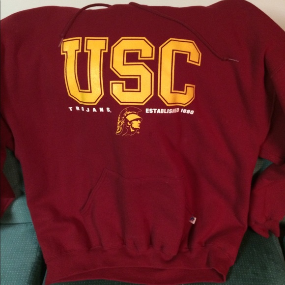 Russell Athletic Shirts S Size Xxl Usc Trojans Hoodie Poshmark